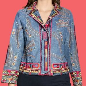vintage Coldwater Creek denim jacket
